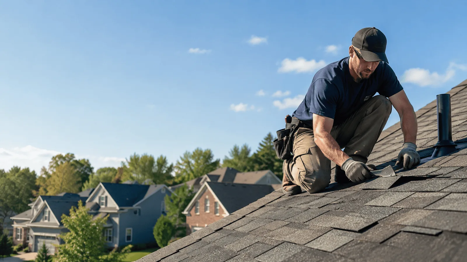 Roof Leak Repair in Shadyside, OH near me